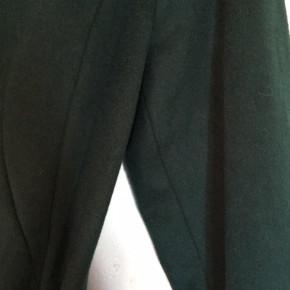 Andrew Marc Green coat removable fur collar green size 12 - Picture 4 of 14